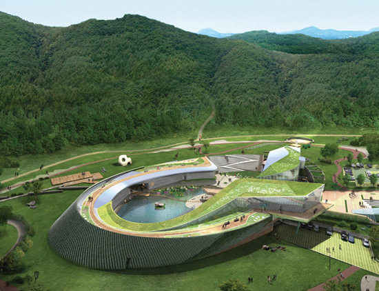 kyungam architects: jeju world natural heritage center