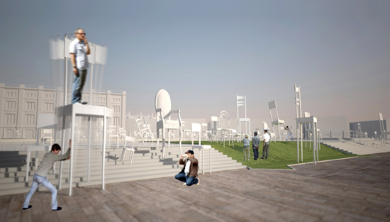 rafaa architect and design: unity and freedom memorial