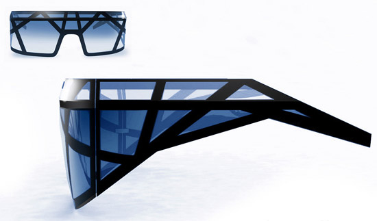 dzmitry samal: structural bag and glasses