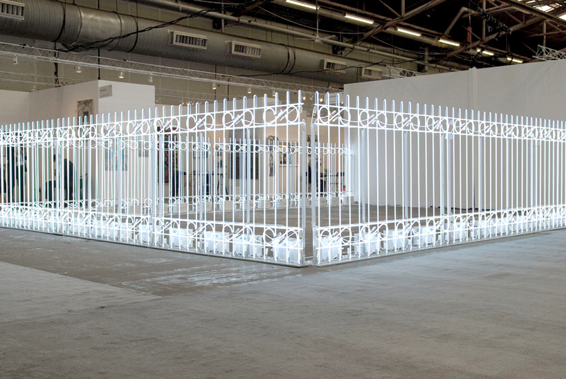 iván navarro: the armory fence