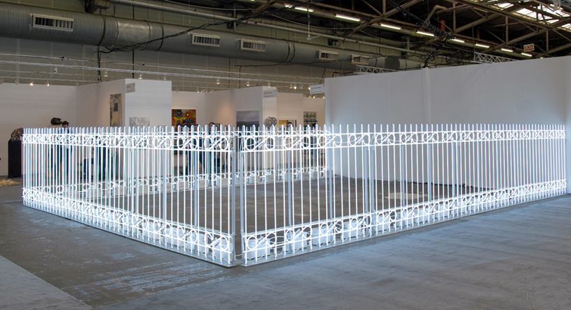 iván navarro: the armory fence