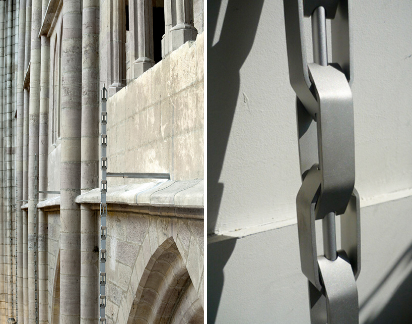 matali crasset: chandeliers for cathedral of saint b&eacute;nigne in dijon