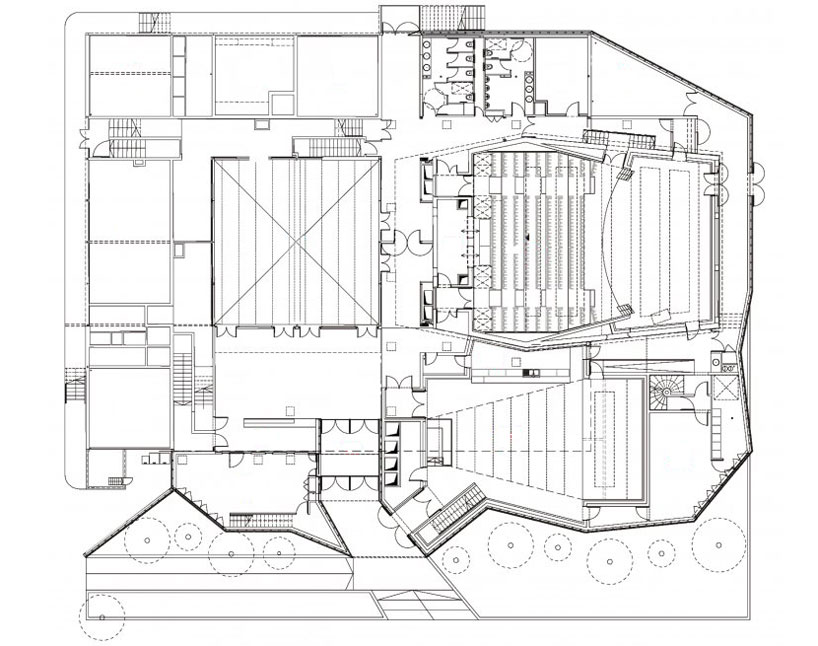 fassio viaud architects: paul bailliard cultural center