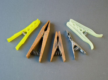 clothes peg iconography