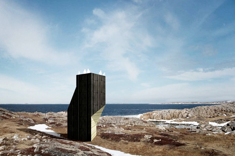 saunders architecture: fogo island studios