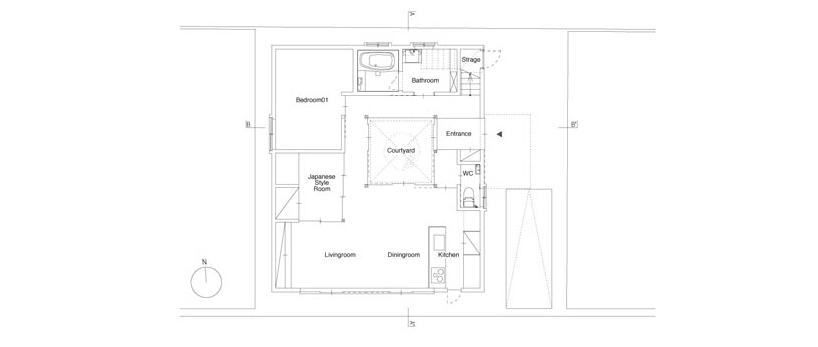 terminal01: house in kitasaya