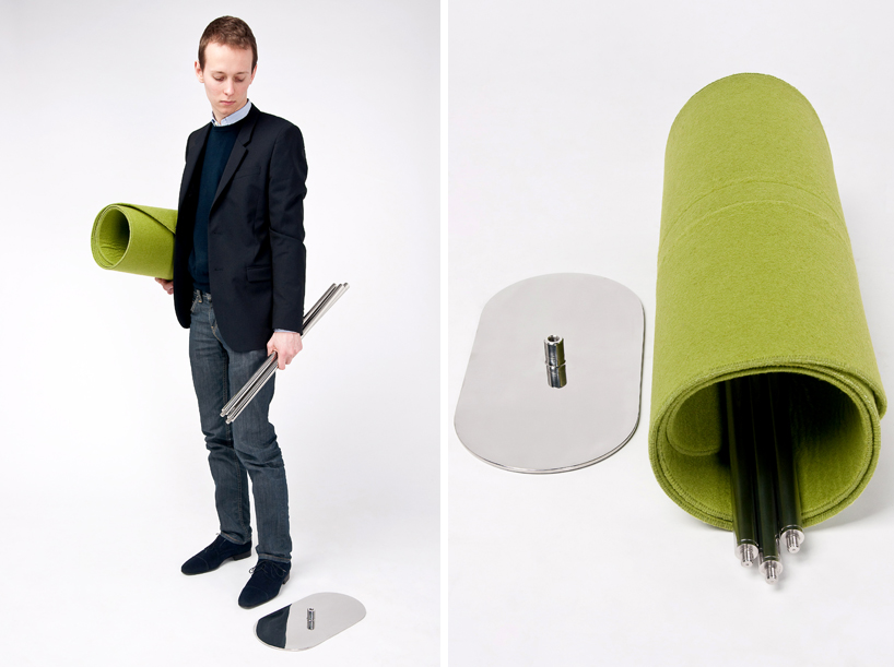 quentin de coster: albero di feltro