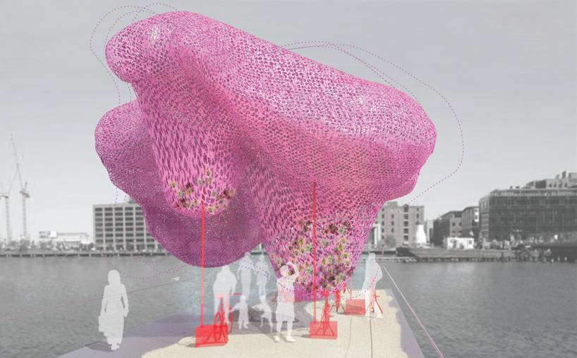 rachely rotem studio + phu hoang office: lighter than air for SHIFTboston barge 2011 design competition