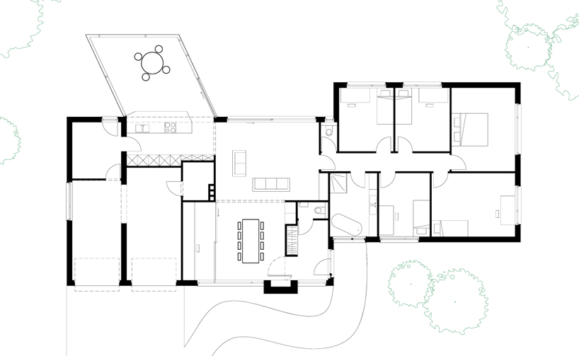 low architecten: tuinkamer