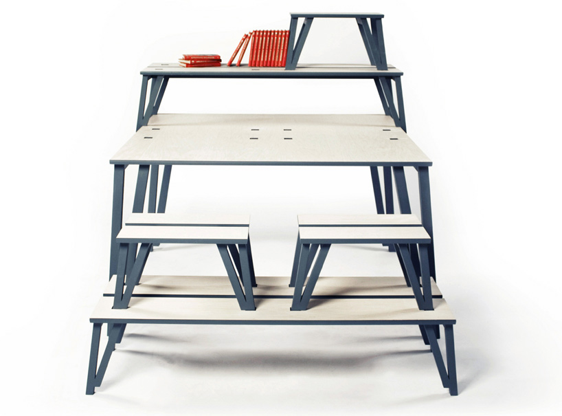 miro: stools in tones + undefined platforms