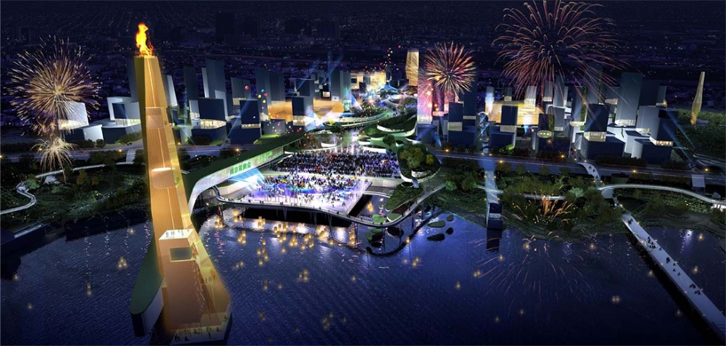 populous: nanjing youth olympics masterplan