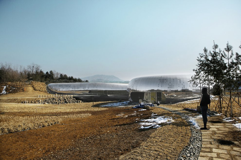 XTU architects: jeongok prehistory museum