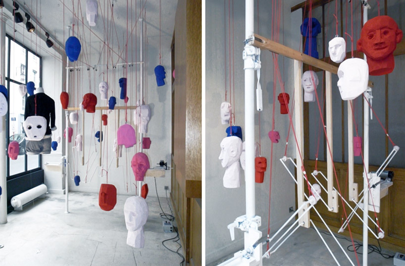 arnold goron: suspended heads