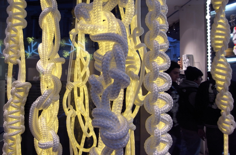christian haas: lights ropes at colette
