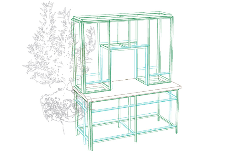 bureau marije van der park + latu: kaskast