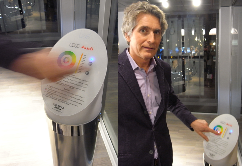 AUDI T energy light tower by luca trazzi