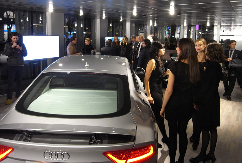 AUDI T energy light tower by luca trazzi