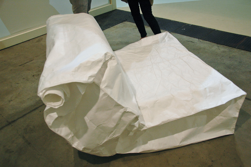 spalvieri + del ciotto: sacchetto Tyvek® chair