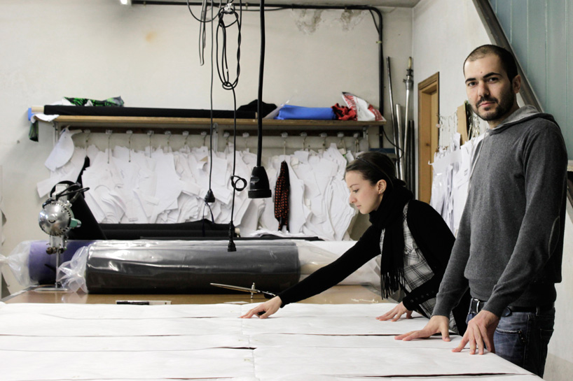 spalvieri + del ciotto: sacchetto Tyvek® chair