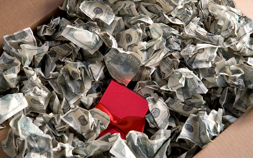 the.: financial padding