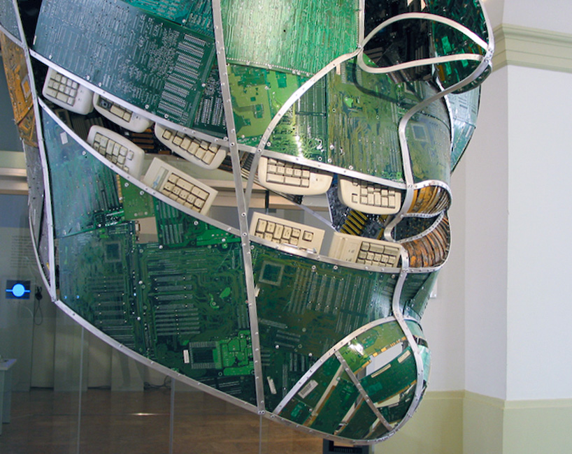 colectivo gib: recycled pcb heads