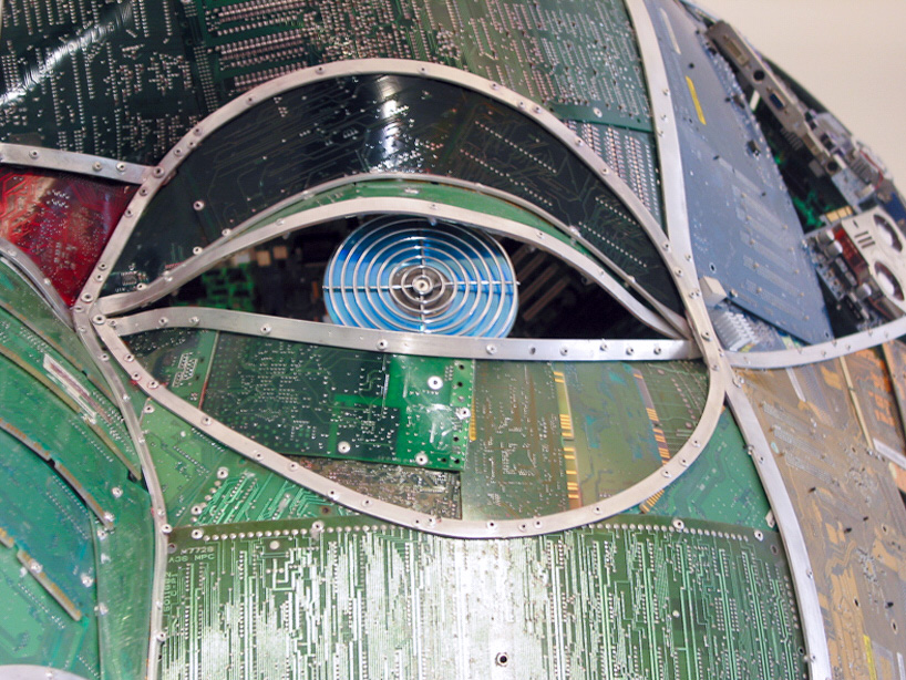 colectivo gib: recycled pcb heads