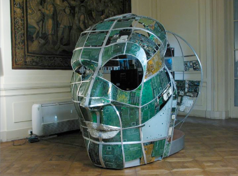 colectivo gib: recycled pcb heads