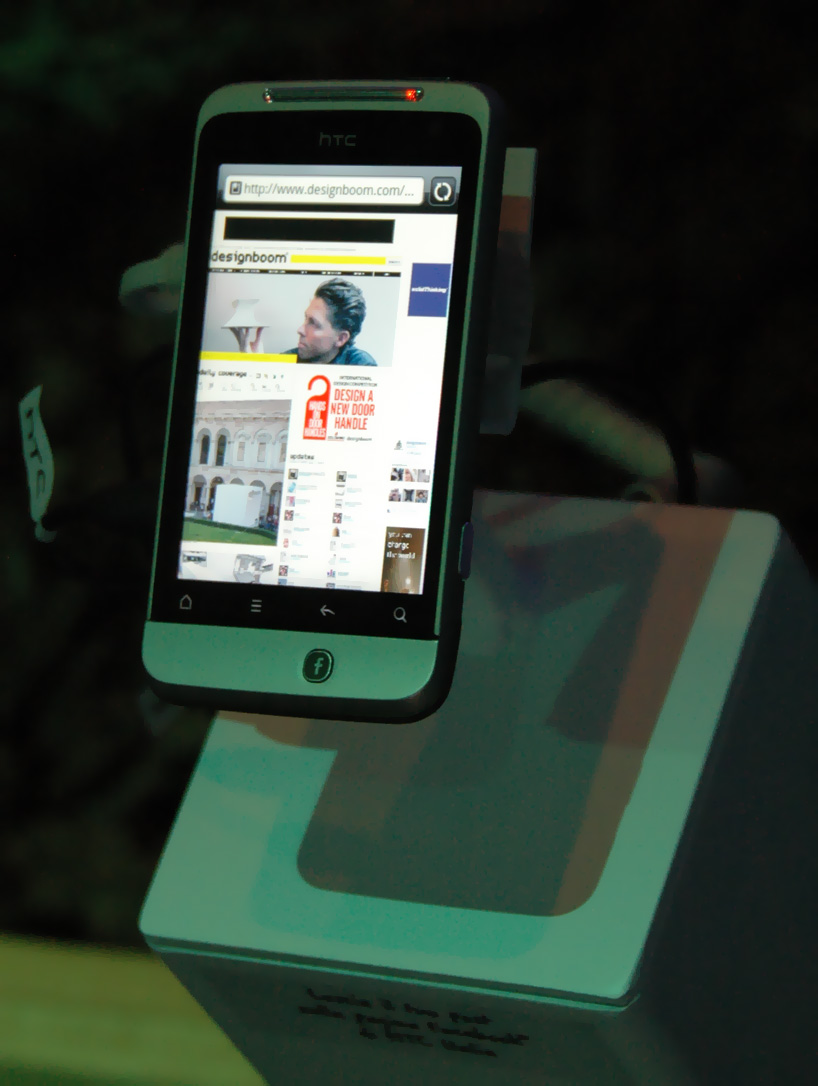 HTC at milan design week 2011