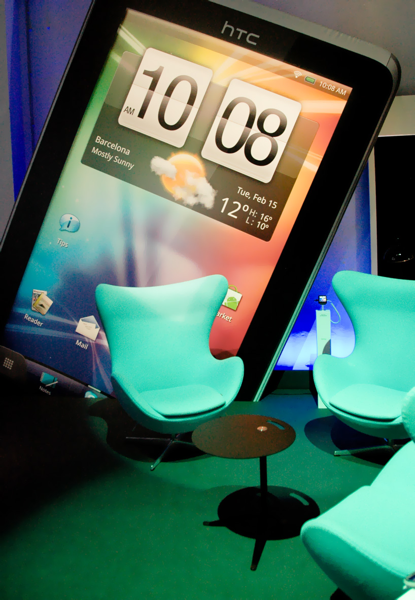 HTC at milan design week 2011