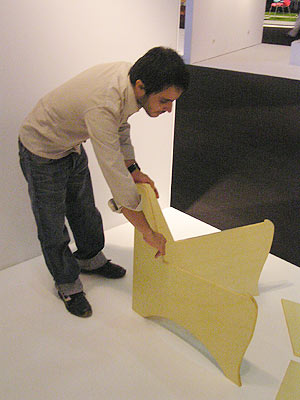 nadadora studio at valencia furniture fair 2006
