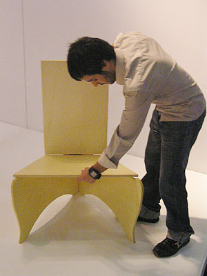 nadadora studio at valencia furniture fair 2006