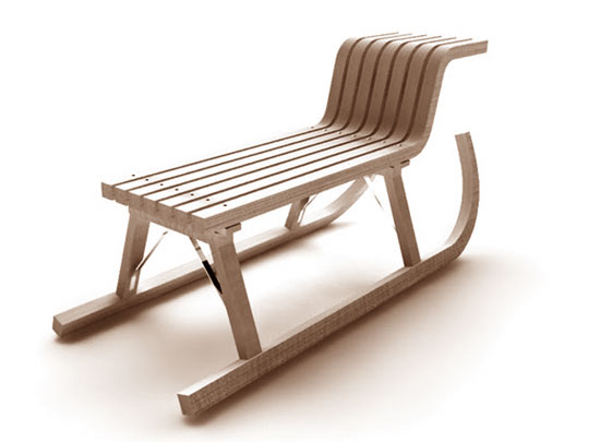 child furniture for winter by damien bihr of helium concept