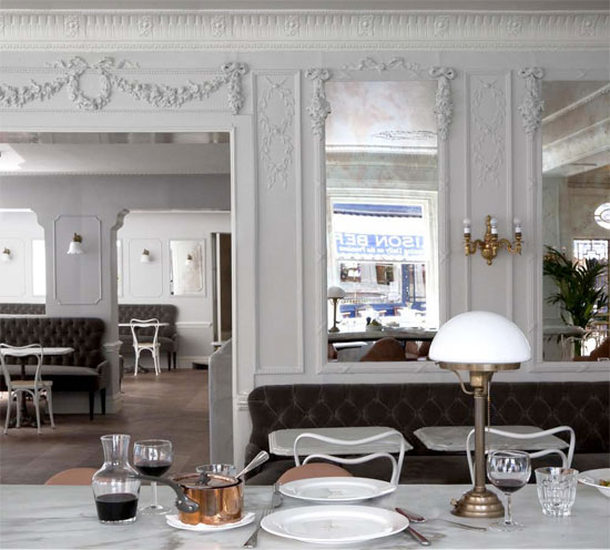 kettner's in soho, london just reopened. space design by studio ilse