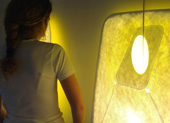 lamps by annick schotte of helium concept