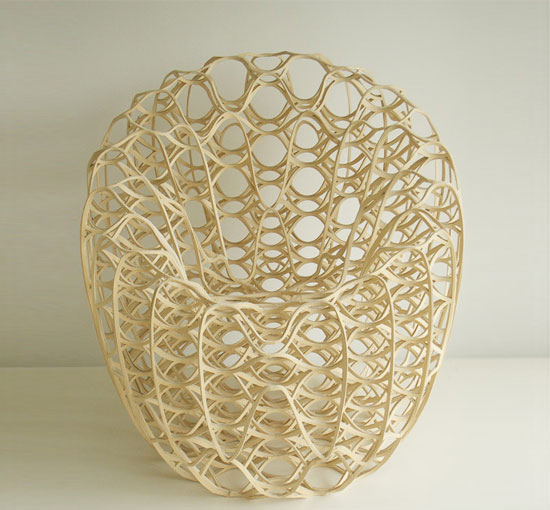 ryuji nakamura architects: paper and ribbon installations