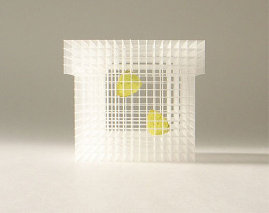 ryuji nakamura architects: paper and ribbon installations