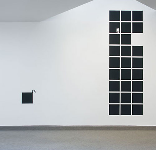 peter downsbrough at the barbara krakow gallery, boston