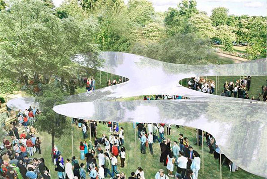 SANAA reveals serpentine pavilion