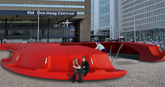 aaarchitecten bv and uq: 'bikes and chill'