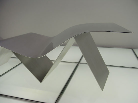 frank gehry for emeco at milan design week 09