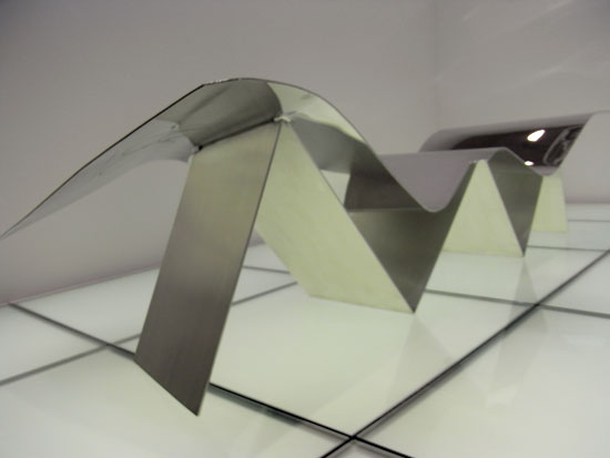 frank gehry for emeco at milan design week 09