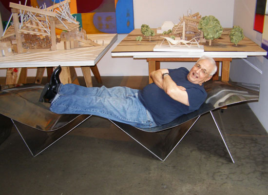 frank gehry for emeco at milan design week 09