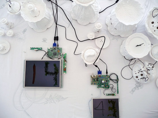 fabrica: 'imaginaires' installation