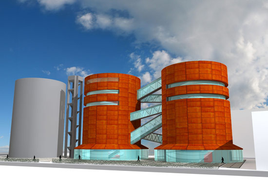 aaarchitecten bv: silo competition amsterdam