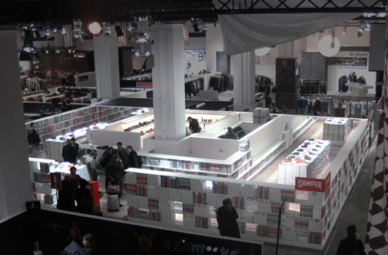 nendo: exhibition design for camper