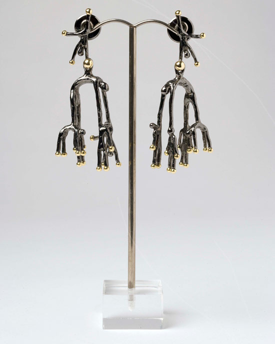 atelier van lieshout: 'ear hangers'