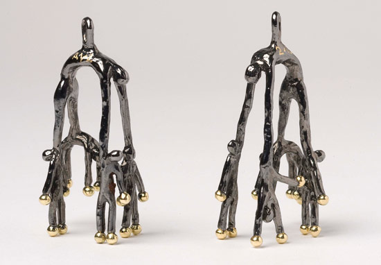 atelier van lieshout: 'ear hangers'