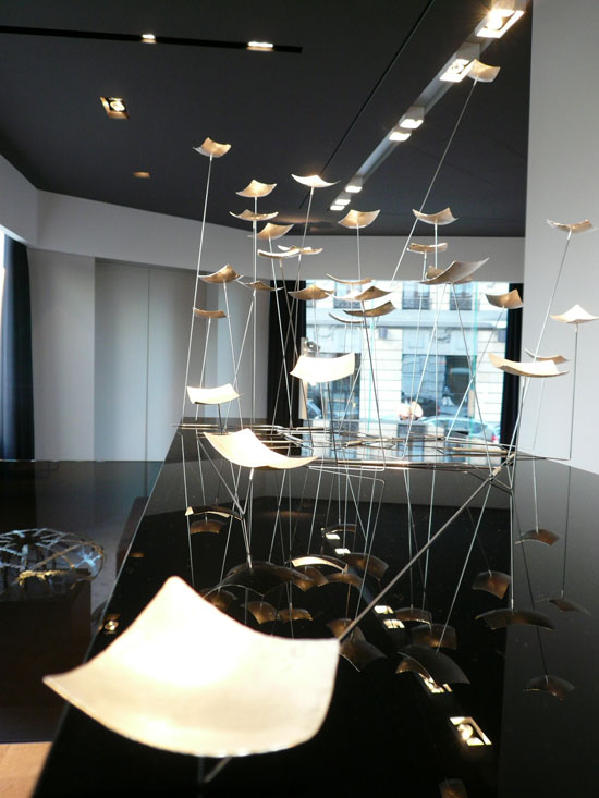 thalen and thalen with mei lee: 'living silver' exhibition at creative space, brussels