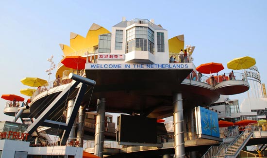 dutch pavilion at shanghai world expo 2010