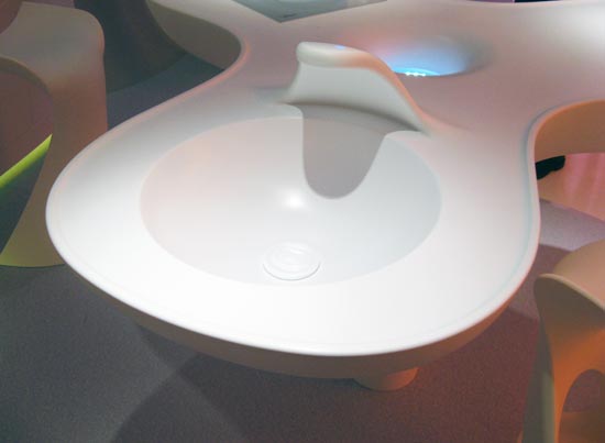 Y2K Aesthetic Institute 💽 on X: Smart-ologic Corian Living – Exhibition  by Karim Rashid (2010)  / X